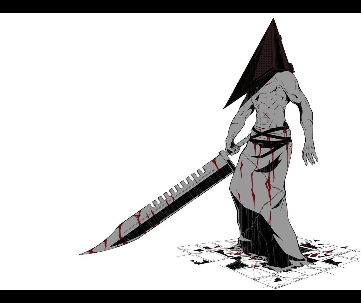 Silent Hill Pyramid Head Sword