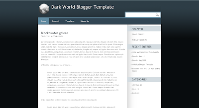 Simple Blogspot Templates