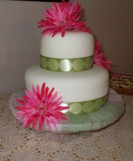 Simple Bridal Shower Cakes