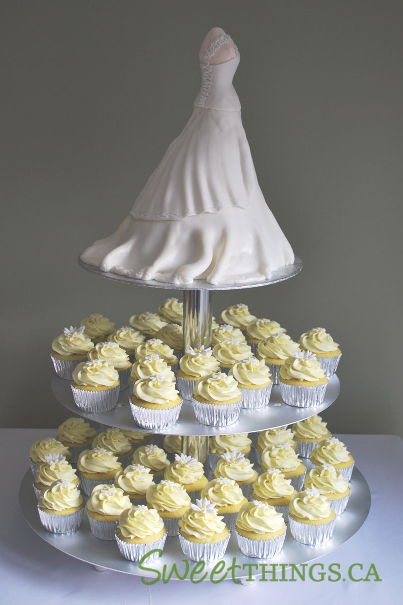 Simple Bridal Shower Cakes