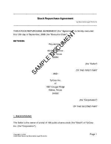 Simple Contract Agreement Template