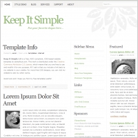 Simple Web Design Templates