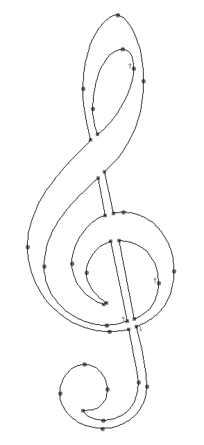 Single Music Notes Symbols