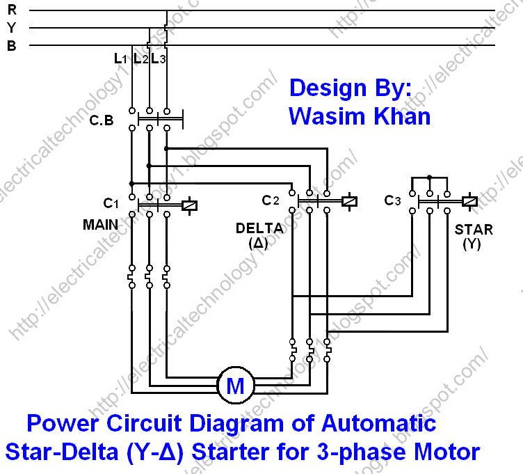 Single Phase Contactor Wiring Diagram