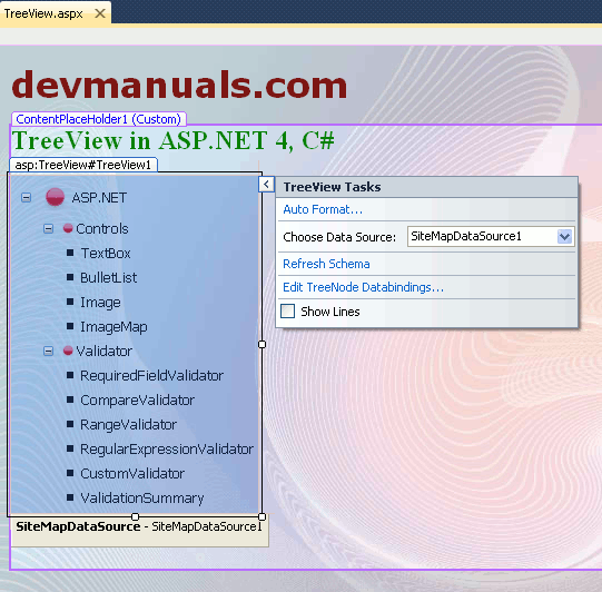 Sitemap Example Asp.net