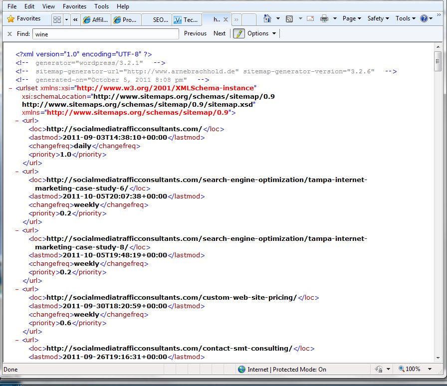 Sitemap.xml Example