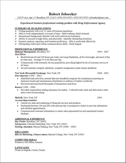 Skills Resume Examples List