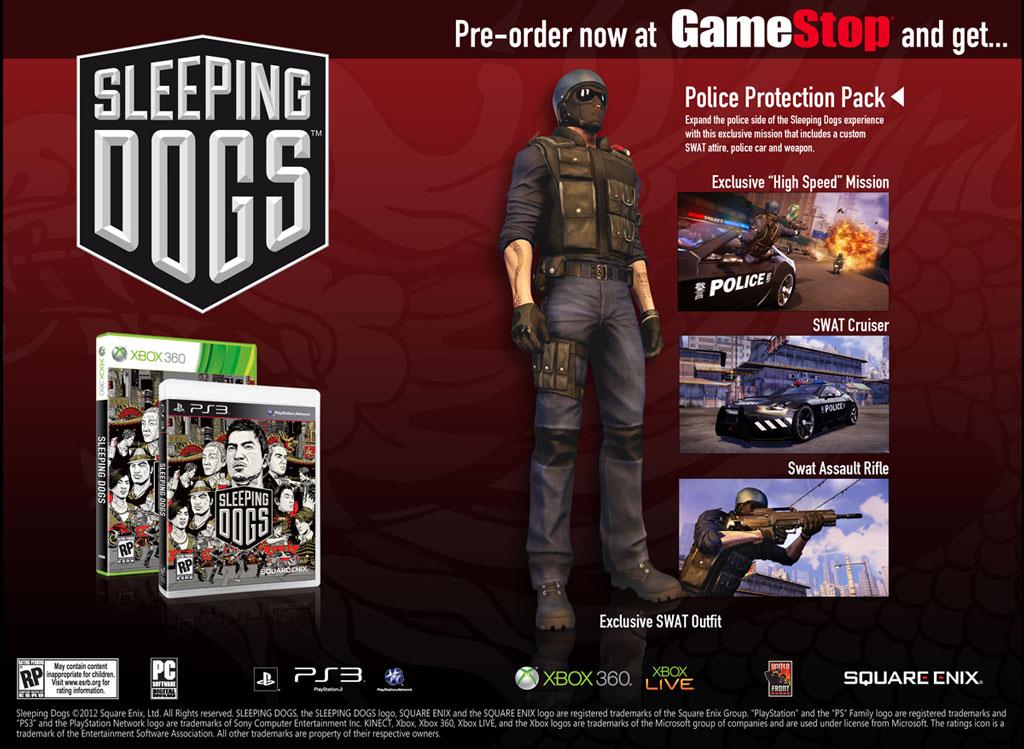 Sleeping Dogs Digital Edition Ps3