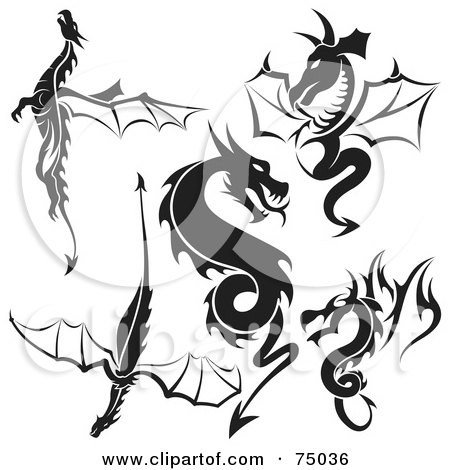 Small Dragon Tattoo Designs For Women