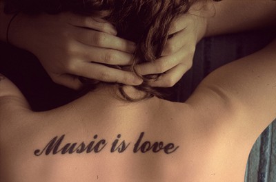 Small Music Tattoos For Girls