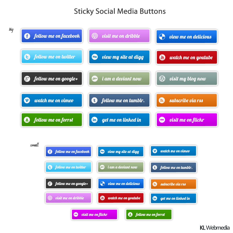 Social Media Buttons