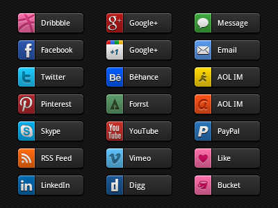 Social Media Buttons