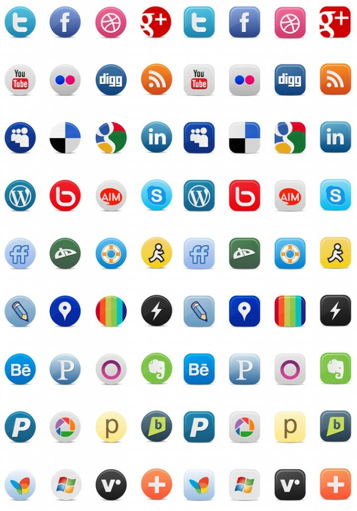 Social Media Buttons Download