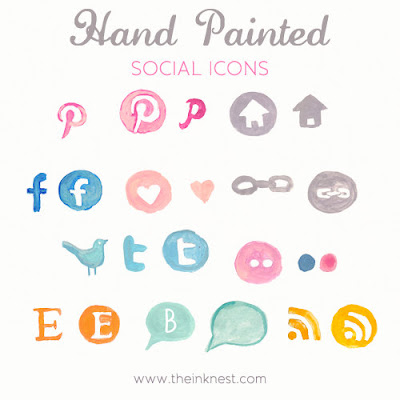 Social Media Buttons For Blogger