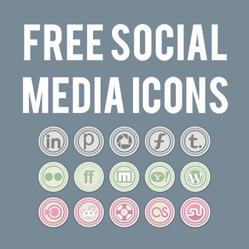 Social Media Buttons For Blogger