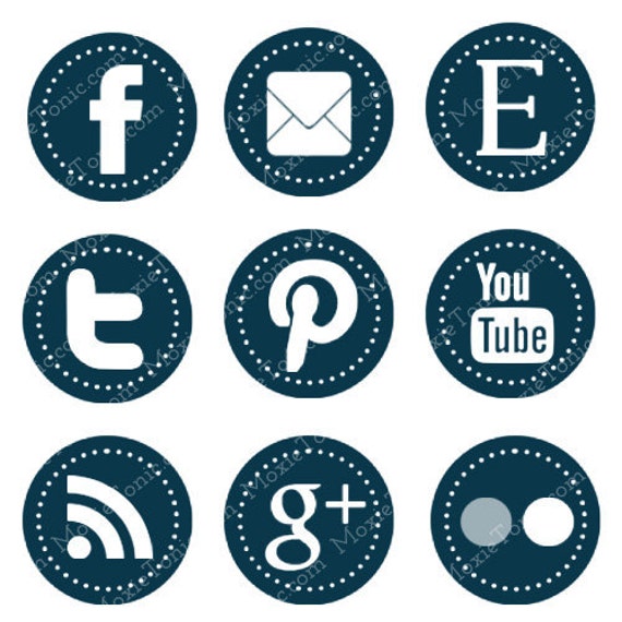 Social Media Buttons For Email