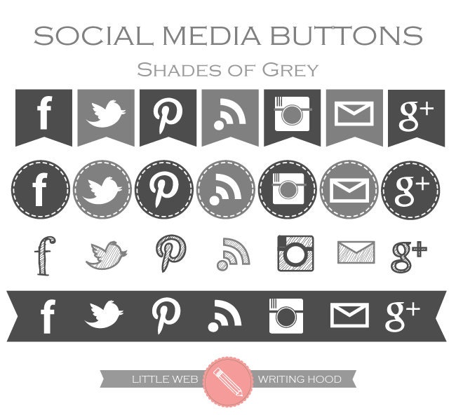 Social Media Buttons Instagram