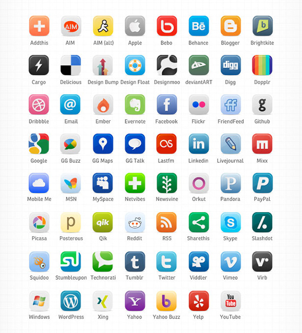 Social Media Icons