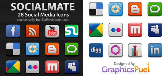 Social Media Icons Free Png