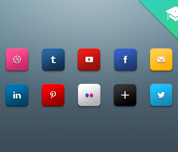 Social Media Icons Instagram Vector