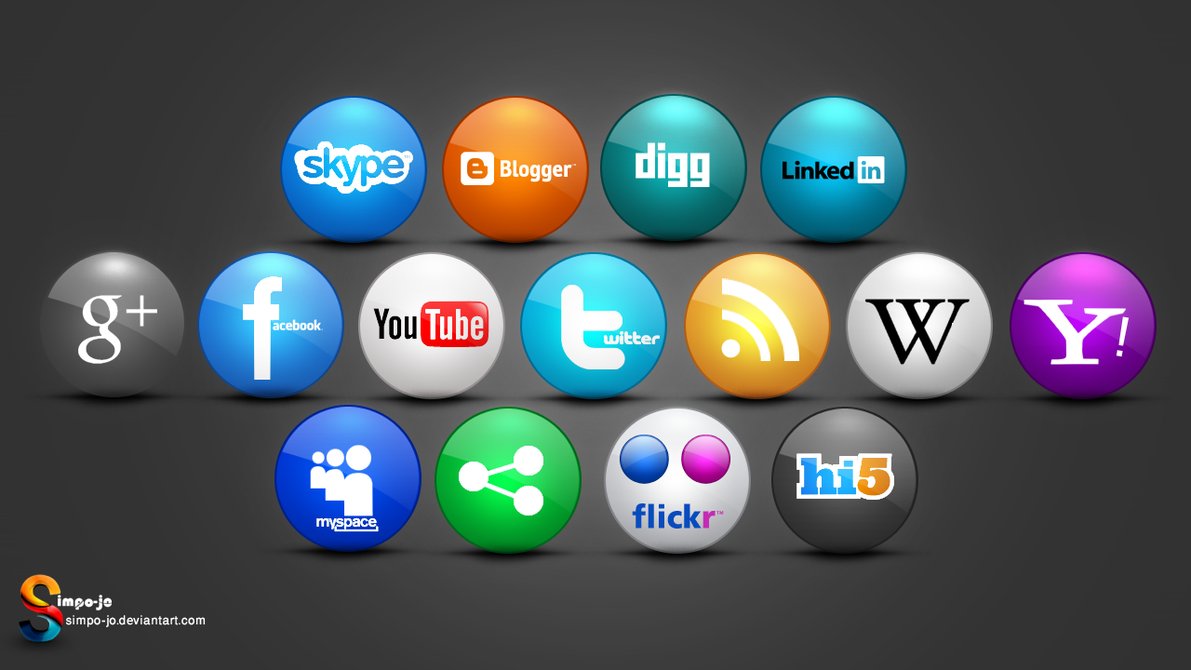 Social Media Icons Png