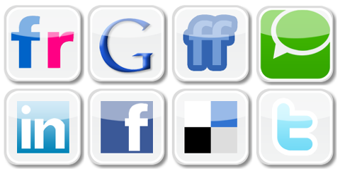 Social Media Icons Png Transparent