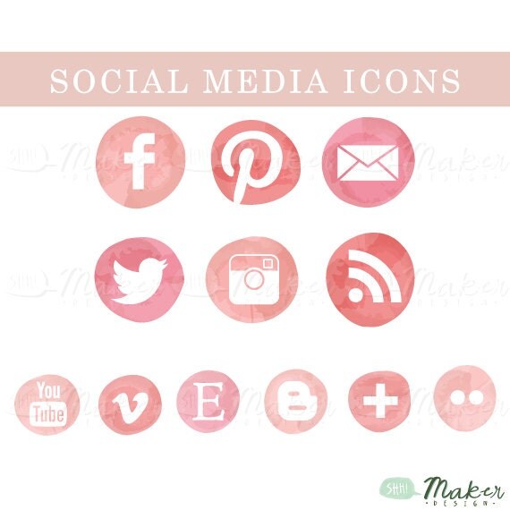 Social Media Icons Vector Instagram