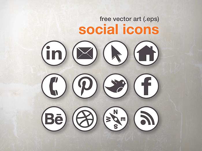 Social Media Icons Vector Instagram