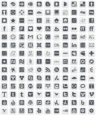 Social Media Icons White Png