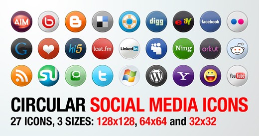 Social Media Images Icons