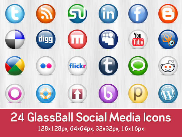 Social Media Logos Png