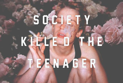 Society Killed The Teenager Poem