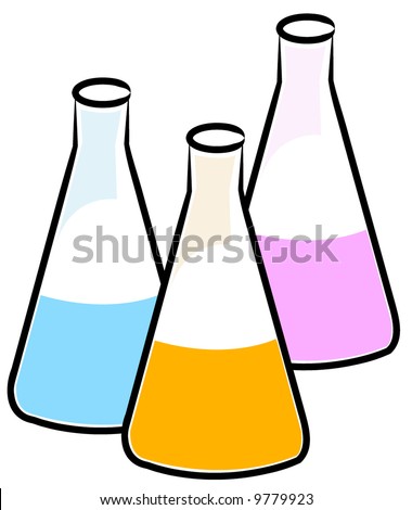 Solutions Chemistry Clipart