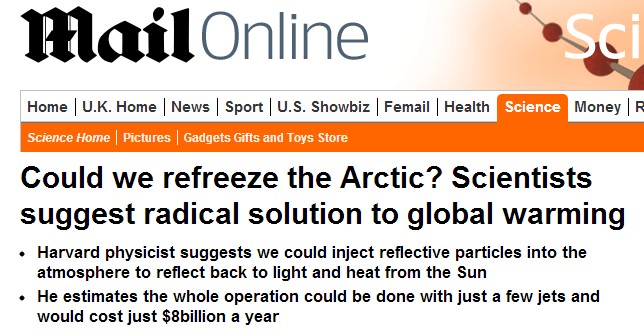 Solutions To Global Warming In The Arctic