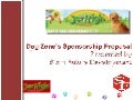 Sponsorship Proposal For Events Ppt