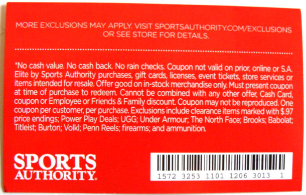 Sports Authority Coupon Printable April