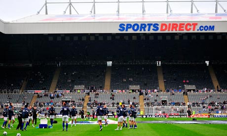 Sports Direct Arena Renamed