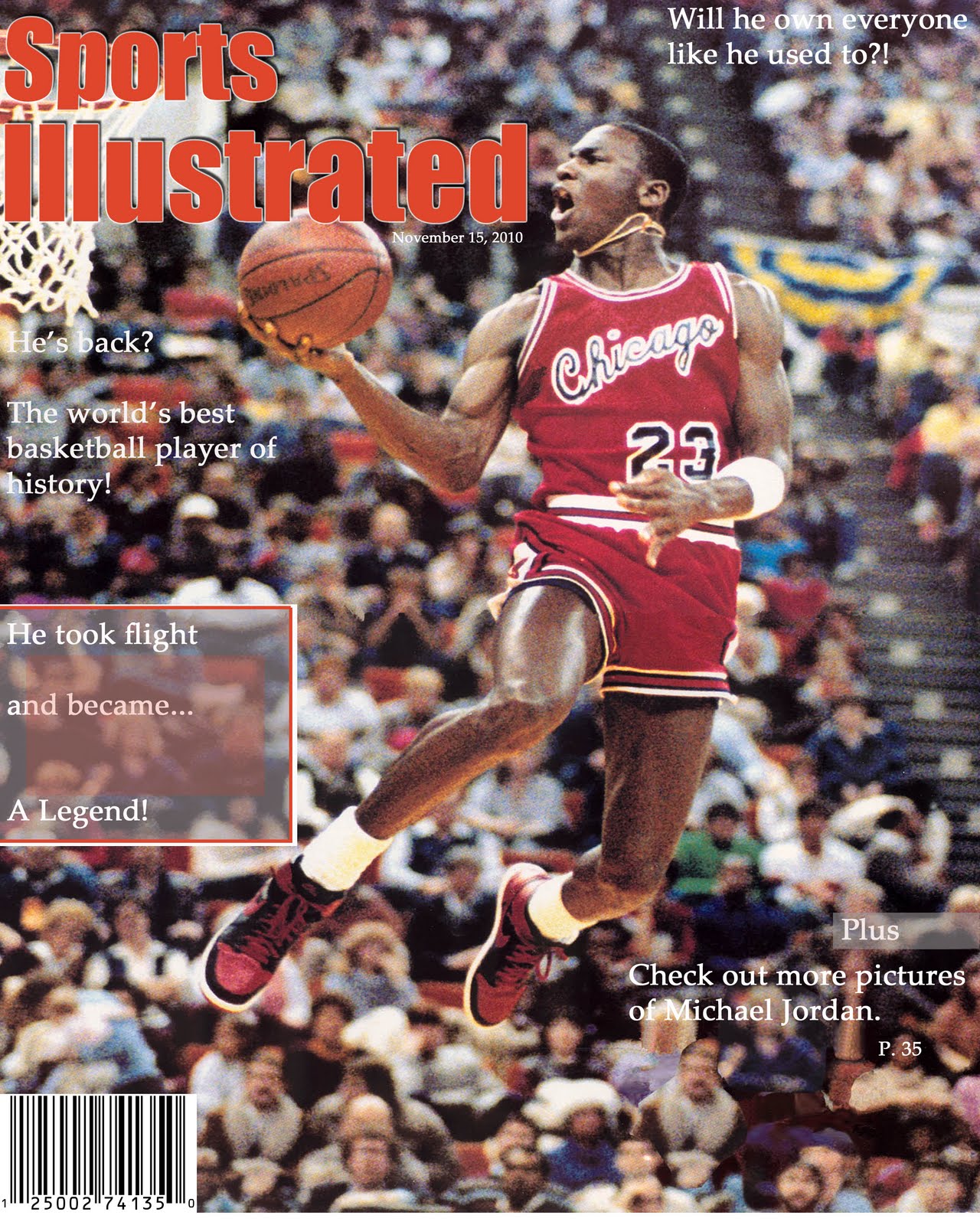 Sports Illustrated Magazine Cover