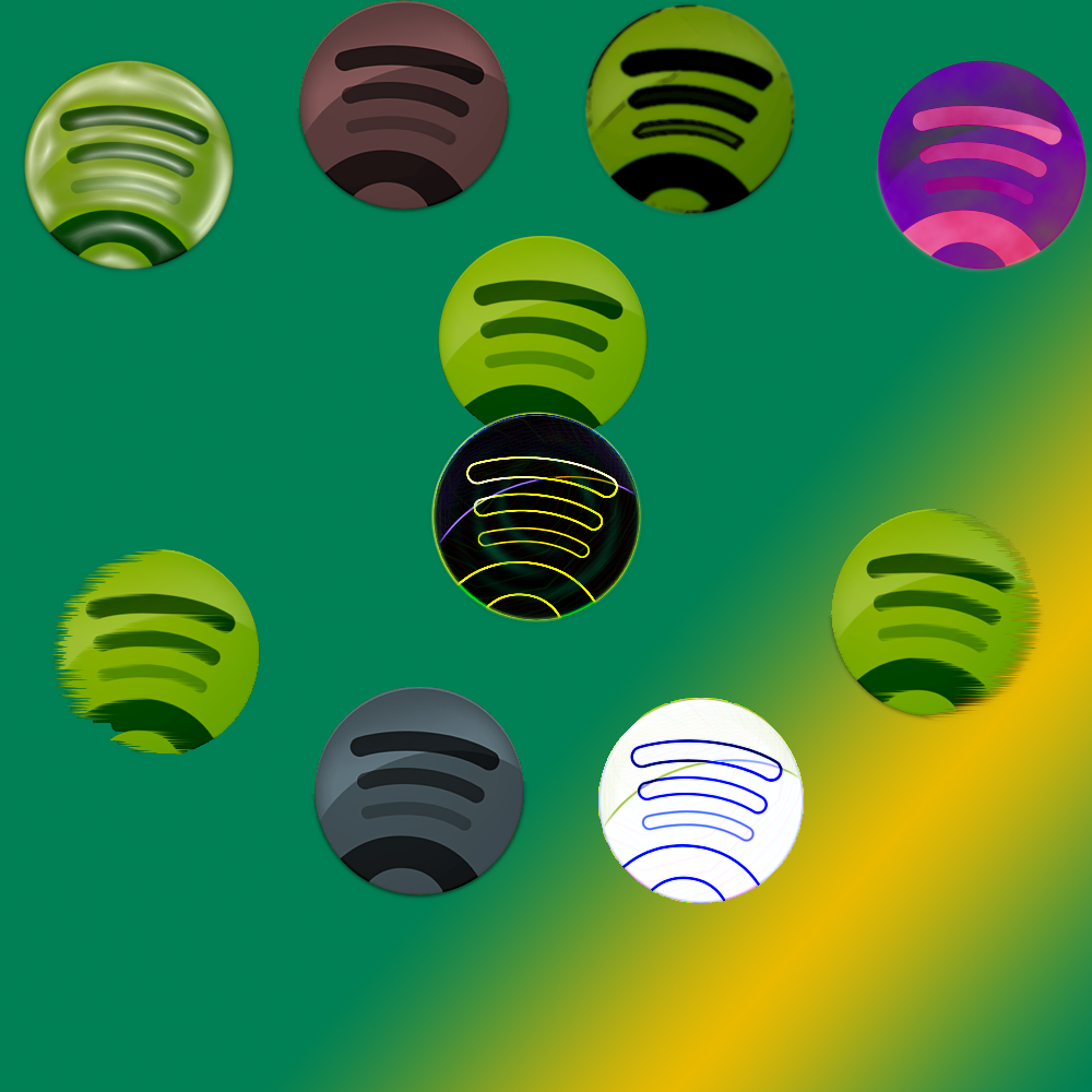 Spotify Icon Vector