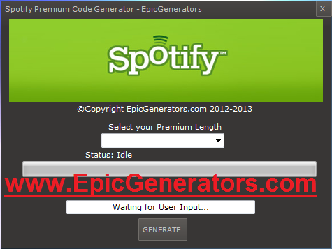 Spotify Premium Code Generator Mac