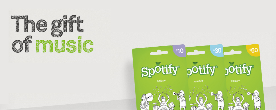 Spotify Premium Gift Card Online