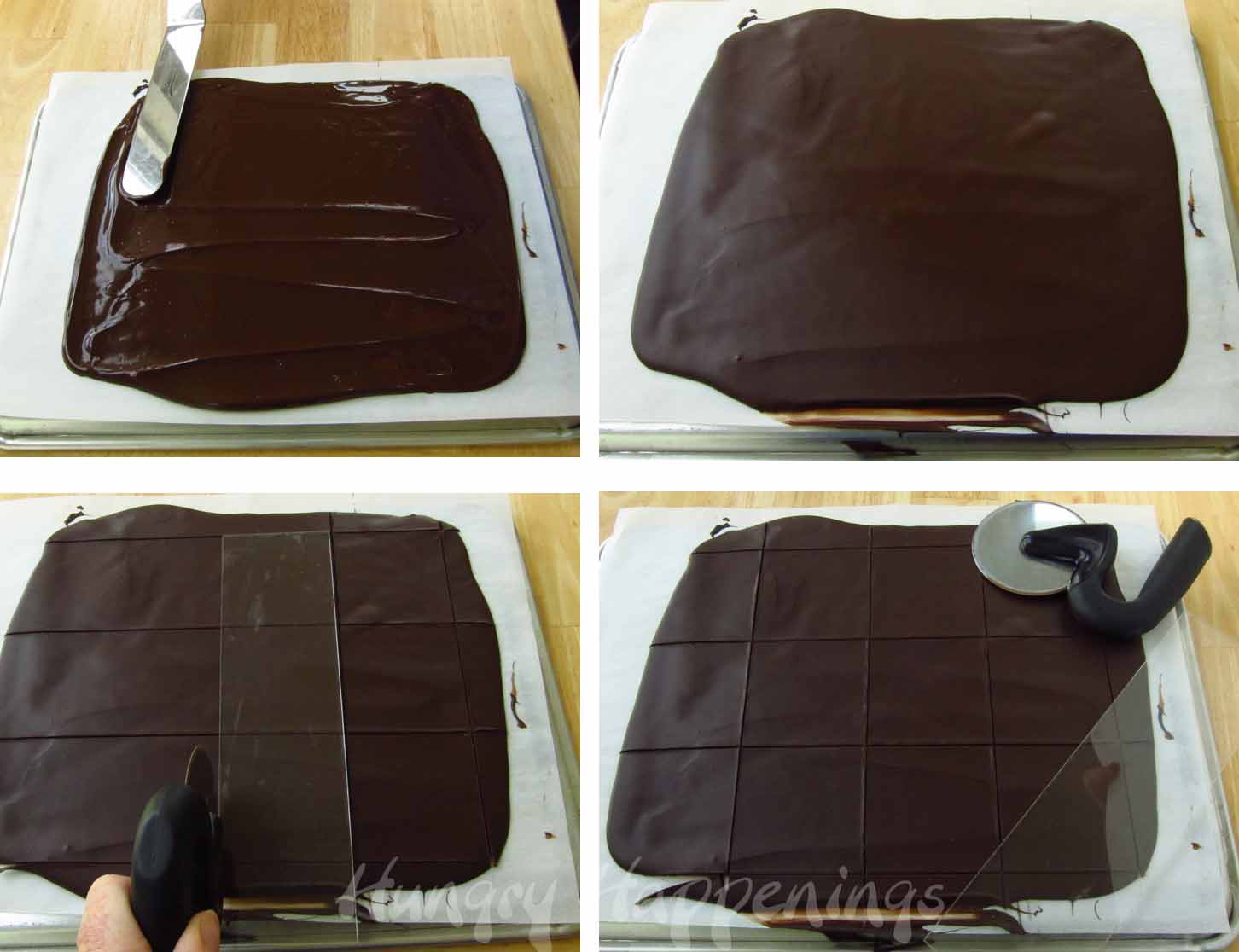 Square Chocolate Cake Decorations