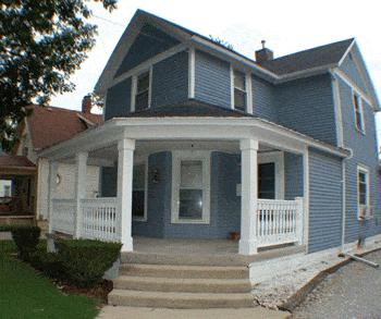 Square Front Porch Columns