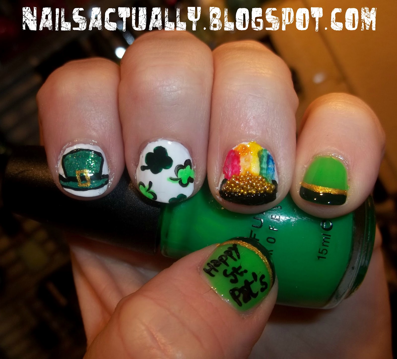 St Patricks Day Nails Art