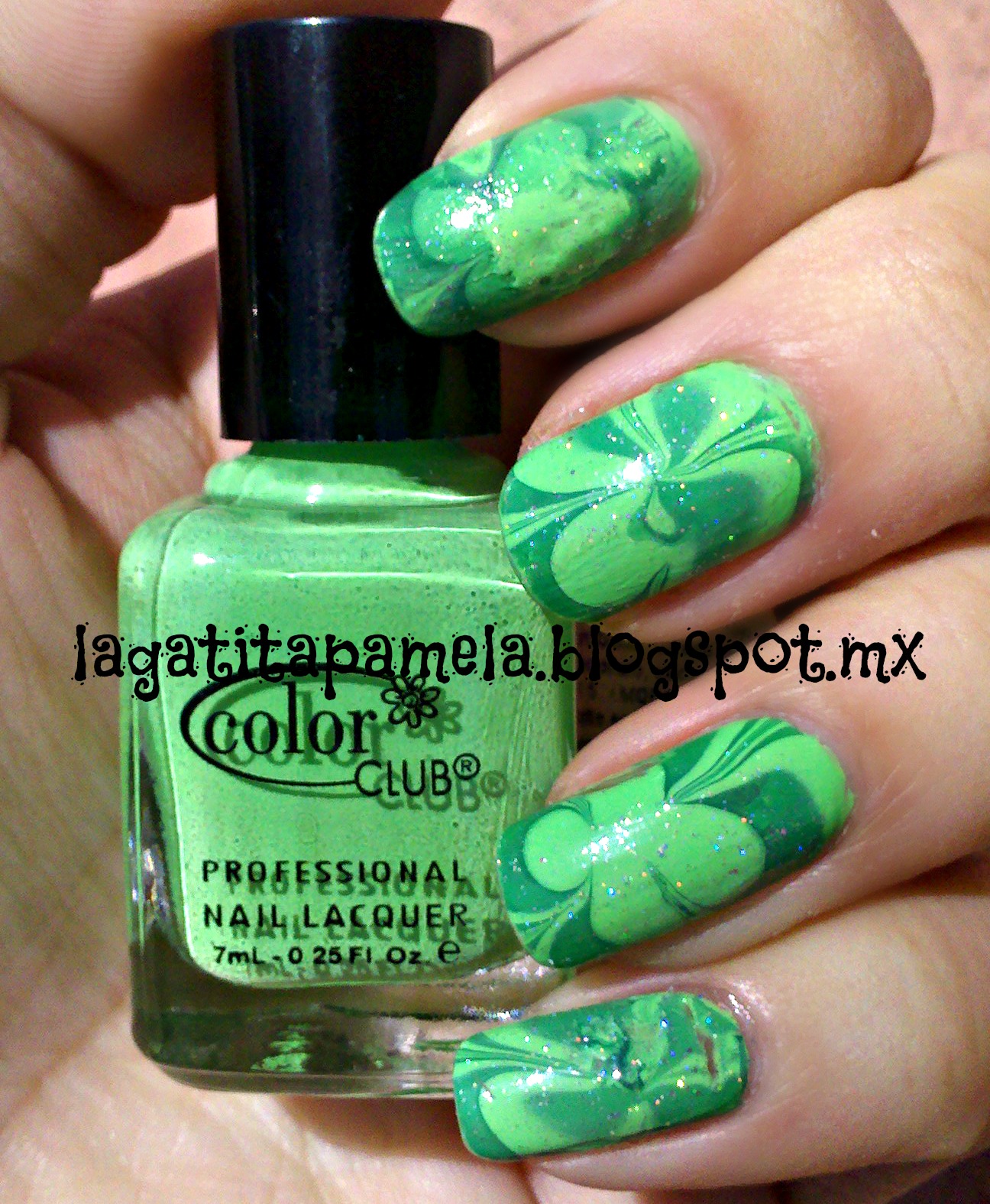 St Patricks Day Nails Short