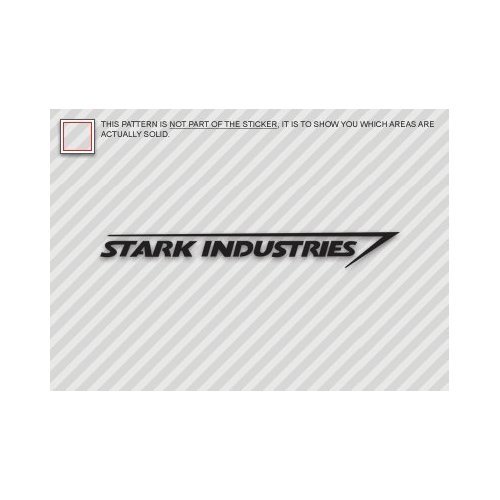 Stark Industries Logo Sticker