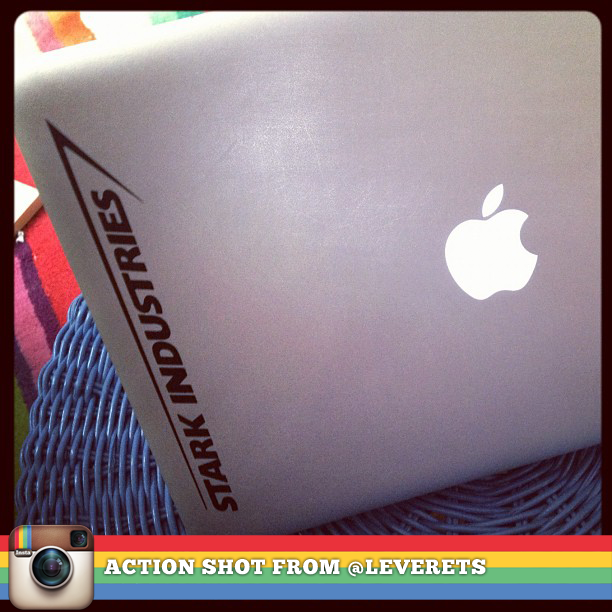 Stark Industries Logo Sticker