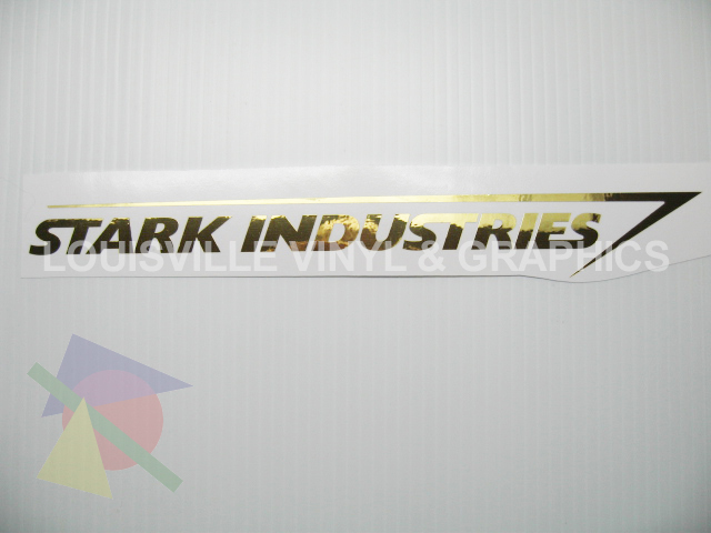 Stark Industries Logo Sticker