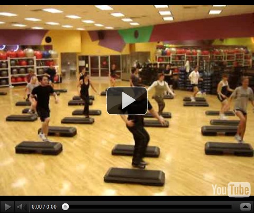 Step Aerobics Moves Routines