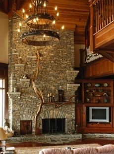 Stone Fireplace Mantels Ideas